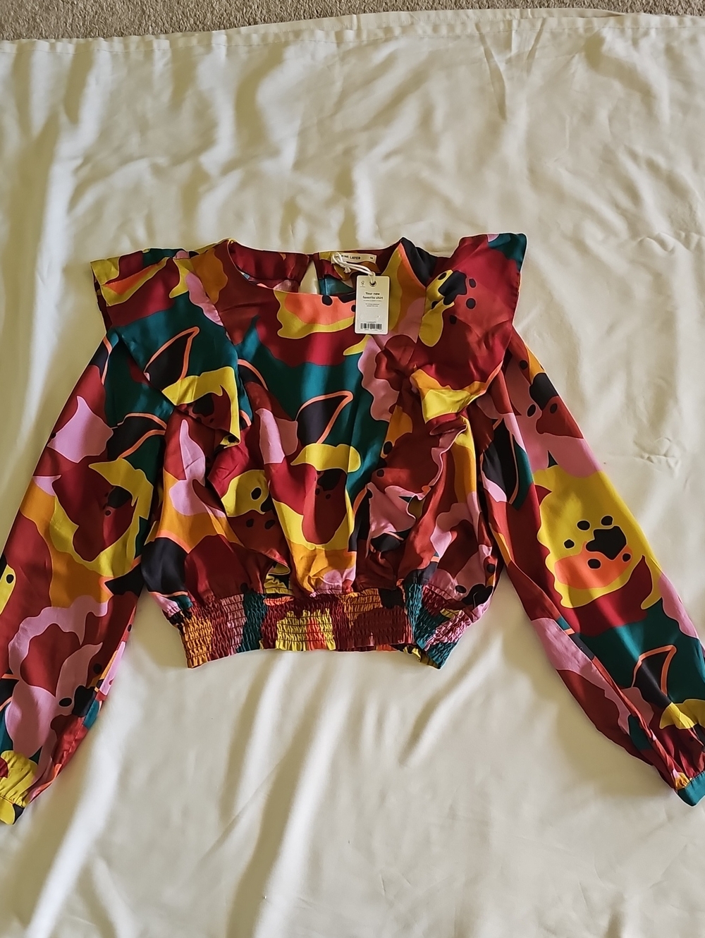 Marine Layer Exploded Floral Top